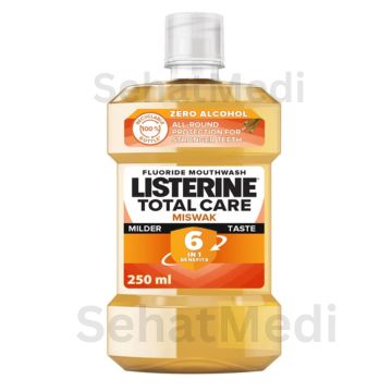 Listerine Total Care Miswak Mouthwash 250ml