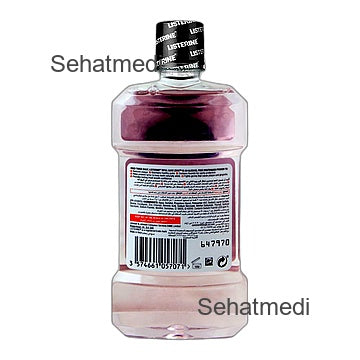 Listerine Zero Alcohol Mouthwash Total Care Smooth Mint 250ml