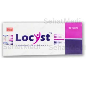 Locyst 490 mcg / 1 mcg / 1.30 mg tablets