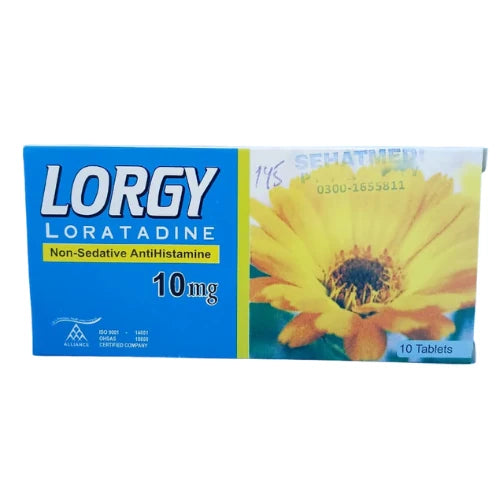Lorgy 10mg Tablets