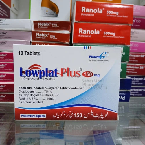 Lowplat Plus Tablets 75/150mg