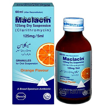 Maclacin Susp 125mg/5ml 60ml