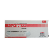 Manipram 20 Mg 14 Tablets