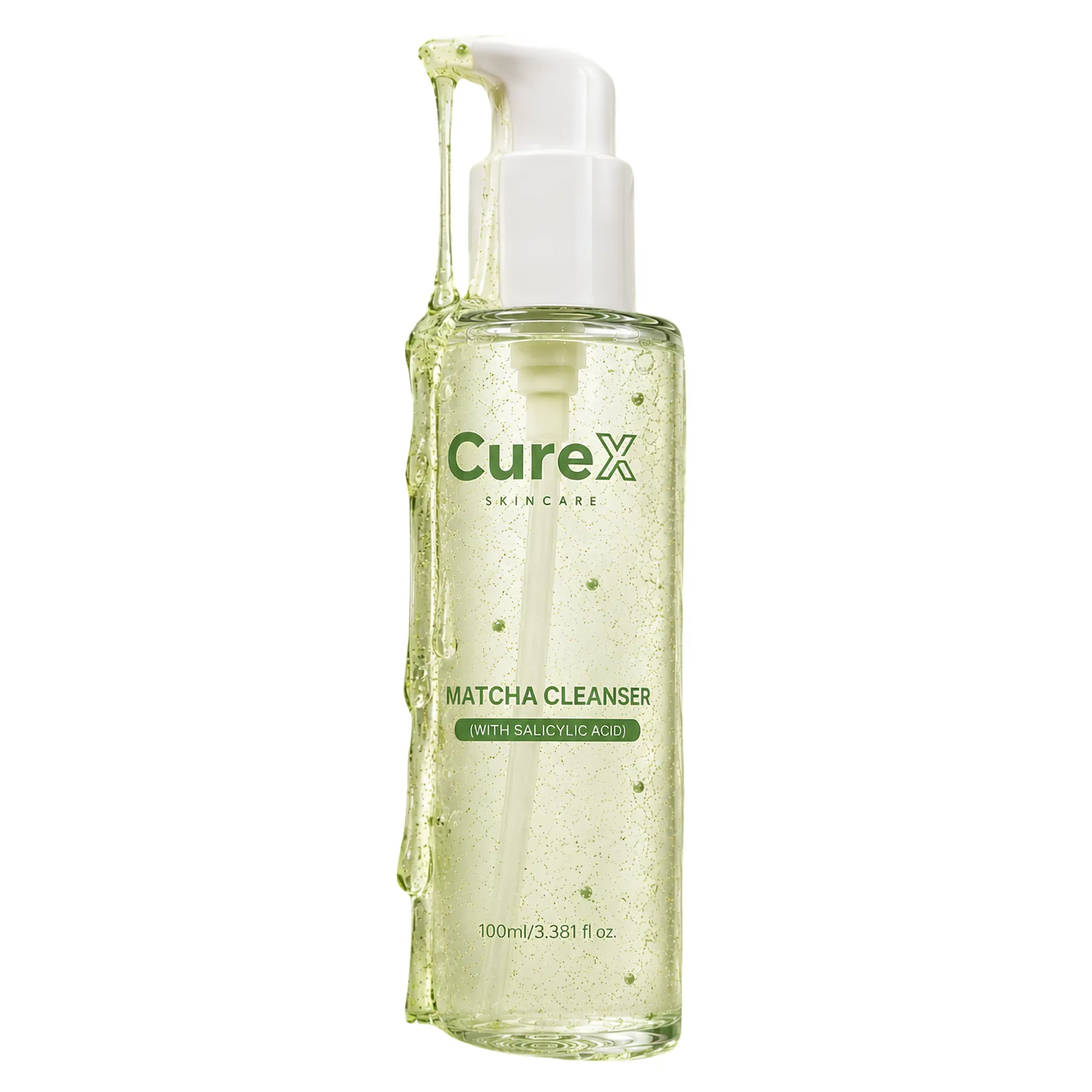 CureX Matcha Cleanser 100ml with Salicylic Acid and Green Tea Extract