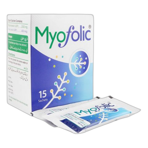 Matrix Pharma Myofolic Sachets, 15-Pack