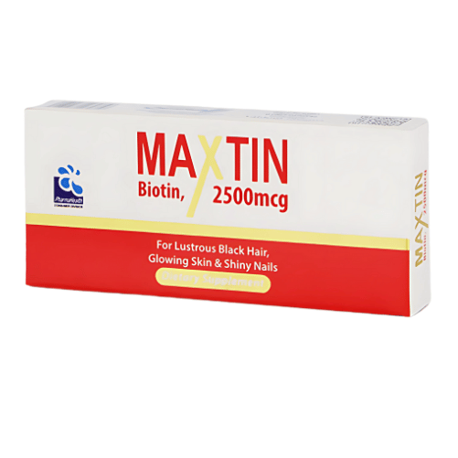 Maxtin Biotin Tablets 2500mg