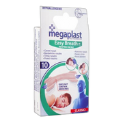 Megaplast Easy Breath Nasal Plasters, 10-Pack