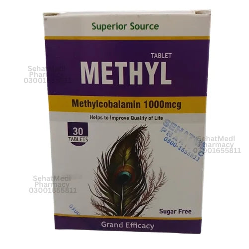 Methyl 1000mcg 30tablets
