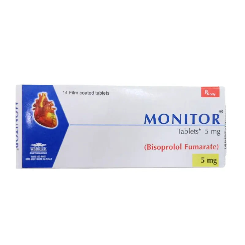 Monitor tablets 5mg