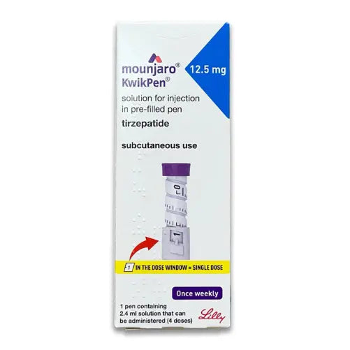 Mounjaro 12.5 mg Tirzepatide KwikPen (0.6 ml)