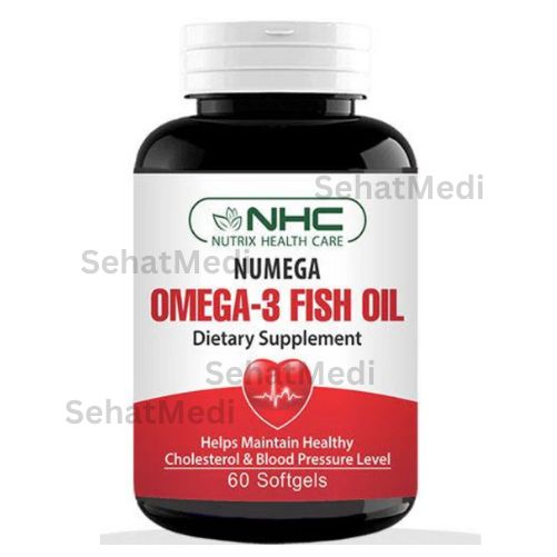 NHC Numega Omega-3 fish oil softgels