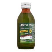 NabiQasim Acefyl Wet Cough Mucus Relief Syrup, 125ml