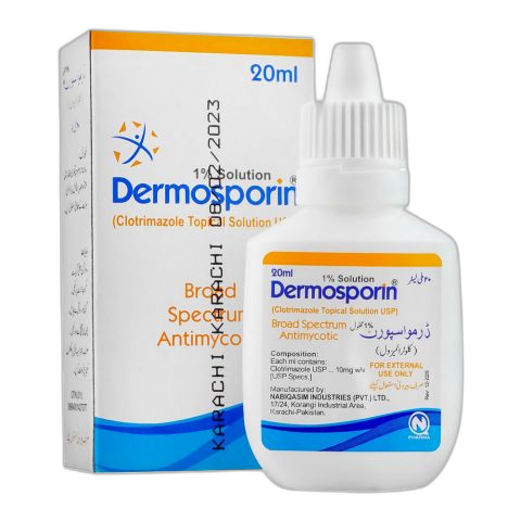 NabiQasim Dermosporin Solution, 20ml