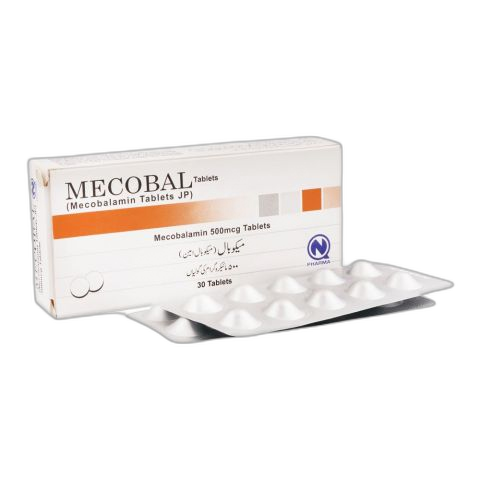NabiQasim Mecobal Tablet, 500mcg, 30-Pack