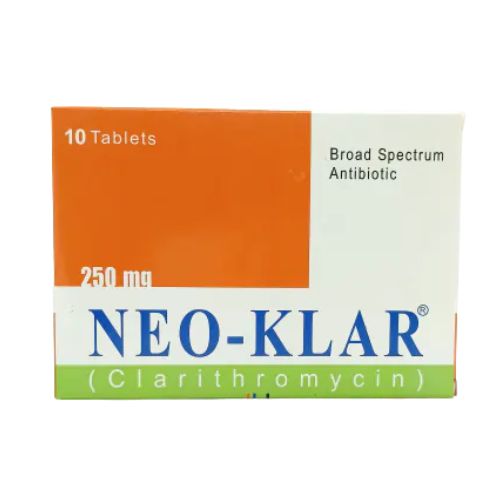 Neo-Klar 250mg Tablet