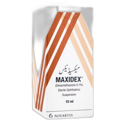 Novartis Pharmaceuticals Maxidex Ophthalmic Suspension, 10ml