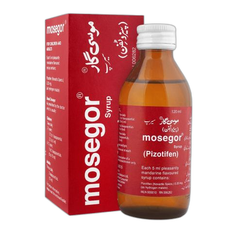 Novartis Pharmaceuticals Mosegor Syrup, 120ml