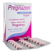Nutra Zone Healthcare Pregnazone One A Day Tablet, 30-Pack