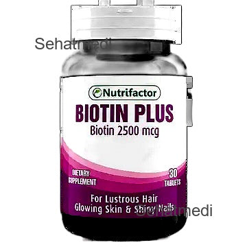 Nutrifactor Biotin Plus Tablets 2500Mcg (1 Bottle = 30 Tablets)