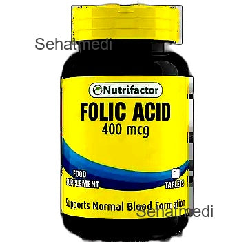 Nutrifactor Folic Acid Tablets 400Mcg (1 Bottle = 60 Tablets)