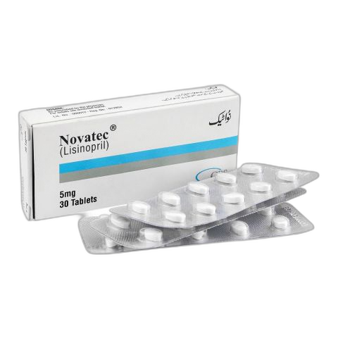OBS Pharmaceuticals Novatec Tablet, 5mg, 30-Pack