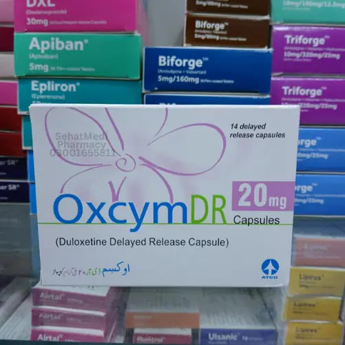 Oxcym Dr Capsules 20mg