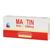 Maxtin Biotin Tablets 2500mg