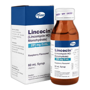 Pfizer Lincocin Syrup, 250mg/5ml, 60ml