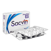PharmEvo Sacvin 50, 24mg/26mg Tablets, 30-Pack