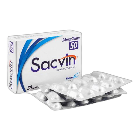 PharmEvo Sacvin 50, 24mg/26mg Tablets, 30-Pack