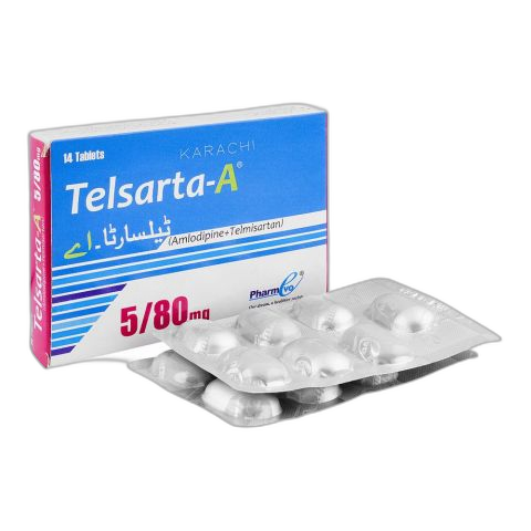 PharmEvo Telsarta-A Tablet, 5/80mg, 14-Pack
