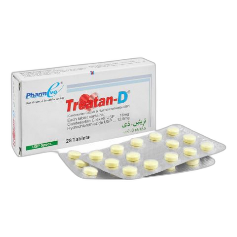 PharmEvo Treatan-D Tablet, 16/12.5mg, 28-Pack
