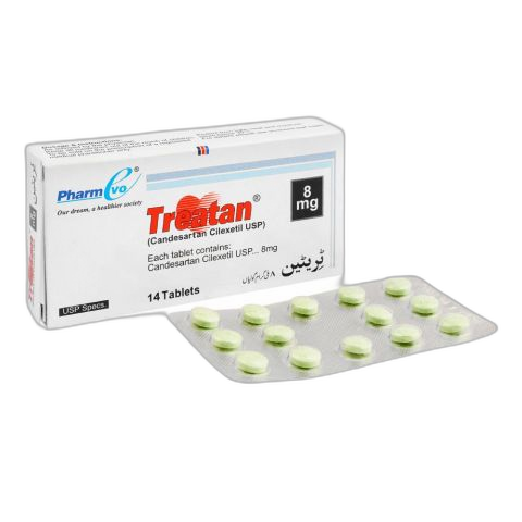 PharmEvo Treatan Tablet, 8mg, 14-Pack
