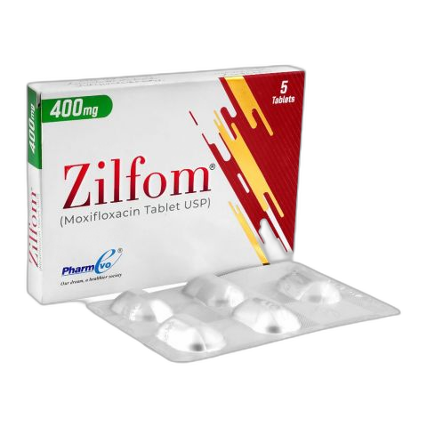 PharmEvo Zilfom Tablet, 400mg, 5-Pack