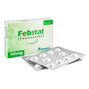 Pharmatec Febstat Tablet, 40mg, 20-Pack