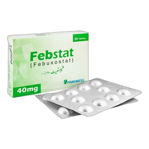 Pharmatec Febstat Tablet, 40mg, 20-Pack