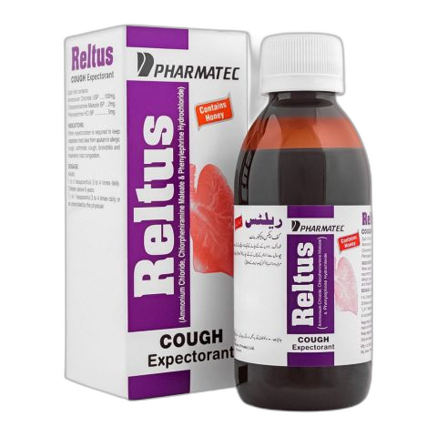 Pharmatec Reltus Cough Expectorant, 120ml