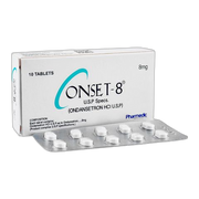 Pharmedic Pharmaceuticals Onset-8 Tablet, 8mg, 10-Pack