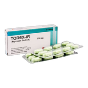 Platinum Pharmaceuticals Torex-IR Tablet, 550mg, 20-Pack