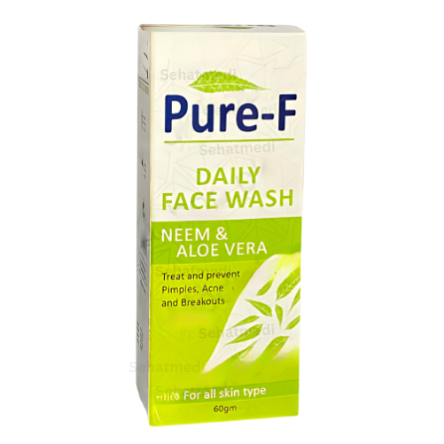 Pure-F Daily Face Wash 60gm