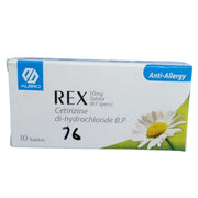 Rex 10mg Tablets