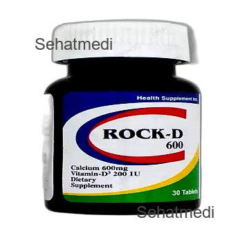 Rock-D 600 Tablets (1 Bottle = 30 Tablets)