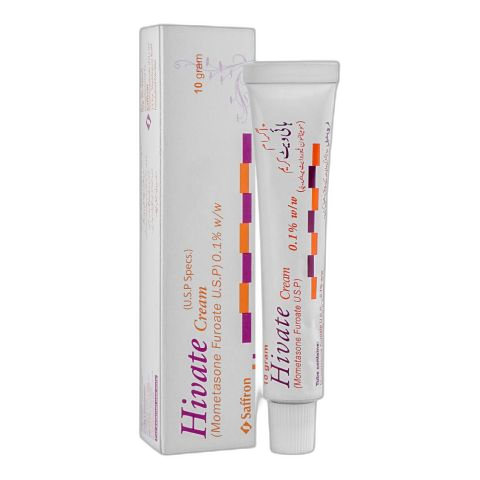 Saffron Pharmaceuticals Hivate Cream, 10g