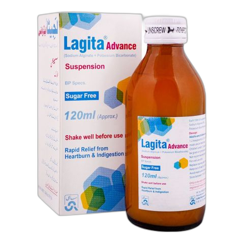 Sami Pharmaceuticals Lagita Advance Sugar Free, 120ml