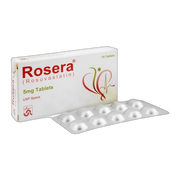 Sami Pharmaceuticals Rosera Tablet, 5mg, 10-Pack