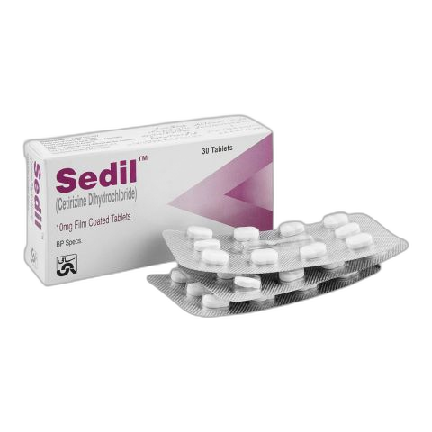 Sami Pharmaceuticals Sedil Tablet, 10mg, 30-Pack