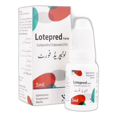 Sante Pharma Lotepred Forte Ophthalmic Suspension, 5ml