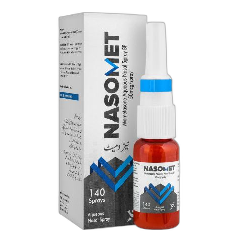 Sante Pharma Nasomet Aqueous Nasal Spray, 140 Sprays