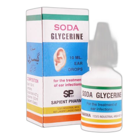 Sapient Pharma Soda Glycerine Ear Drops, 10ml