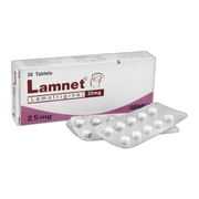 Searle Lamnet Tablet, 25mg, 30-Pack